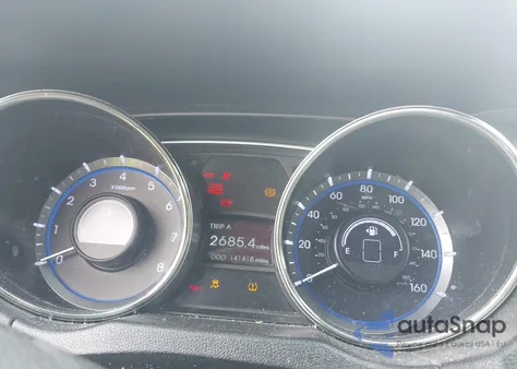 2012 Hyundai Sonata Se z USA, uszkodzony, nr VIN 5NPEC4ACXCH364298